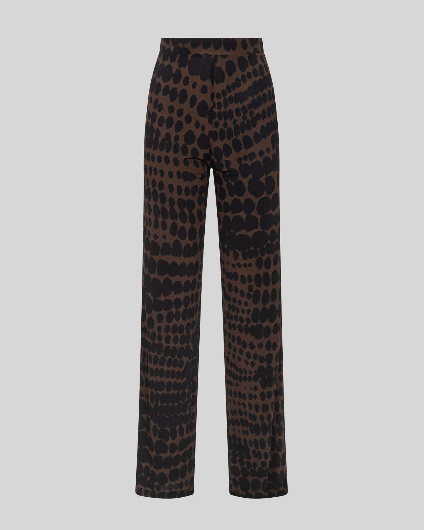 Pantalone Straight in Viscosa con Stampa - Caractère