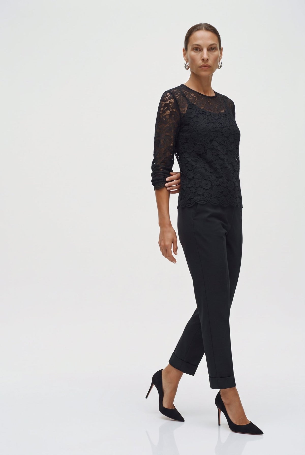 Pantaloni chino in cotone tecnico - Caractère