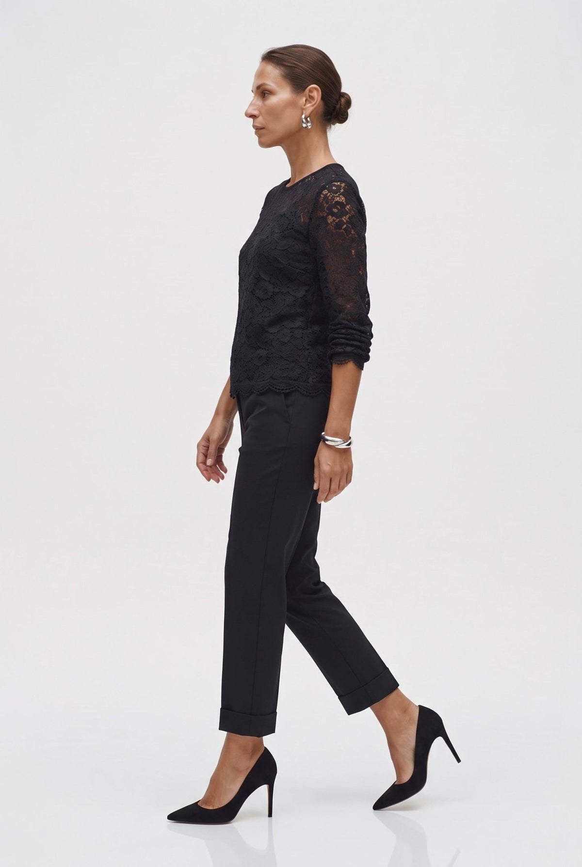 Pantaloni chino in cotone tecnico - Caractère