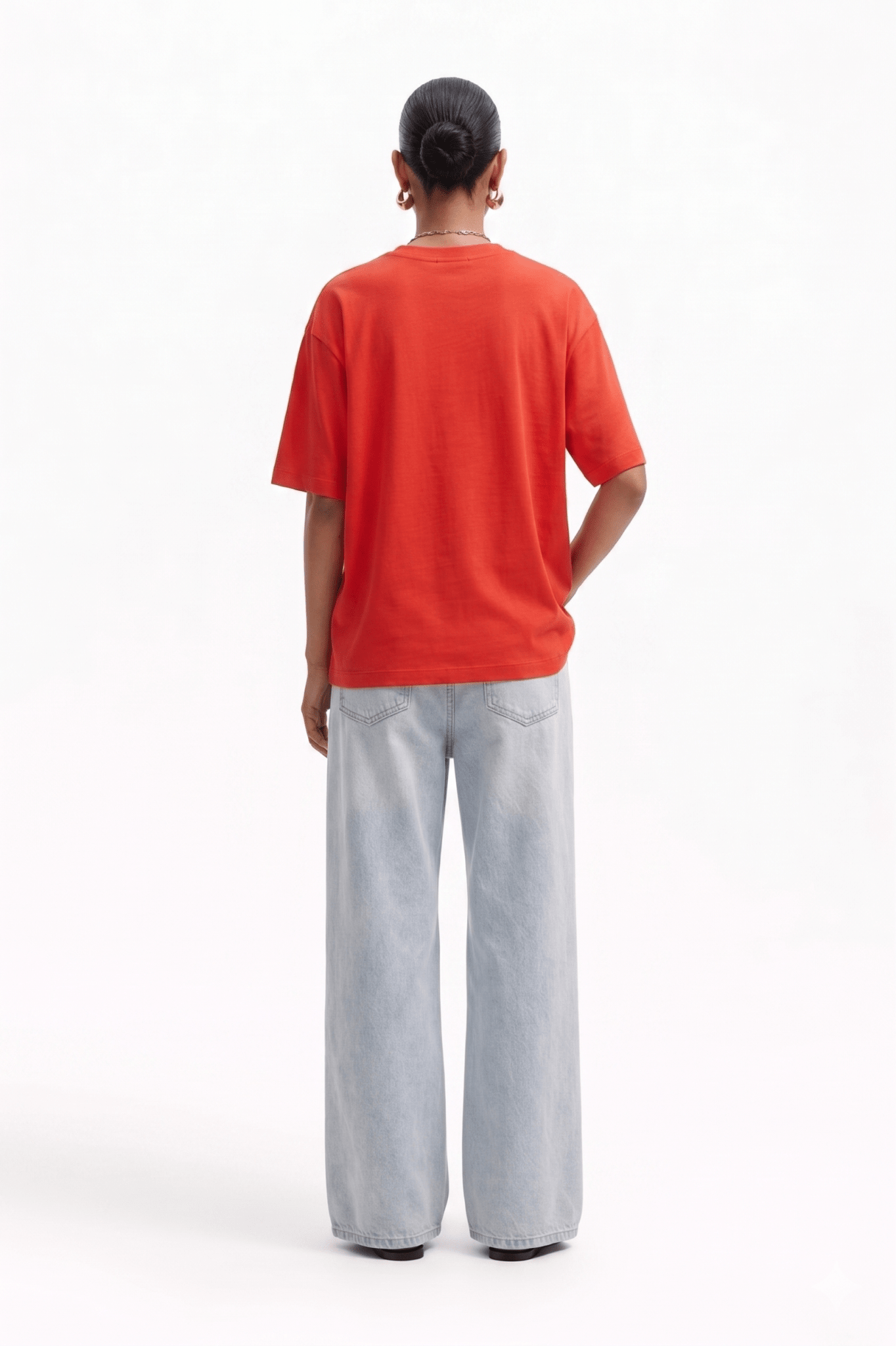 T-Shirt Donna in Jersey Oversize Morbida - Caractère