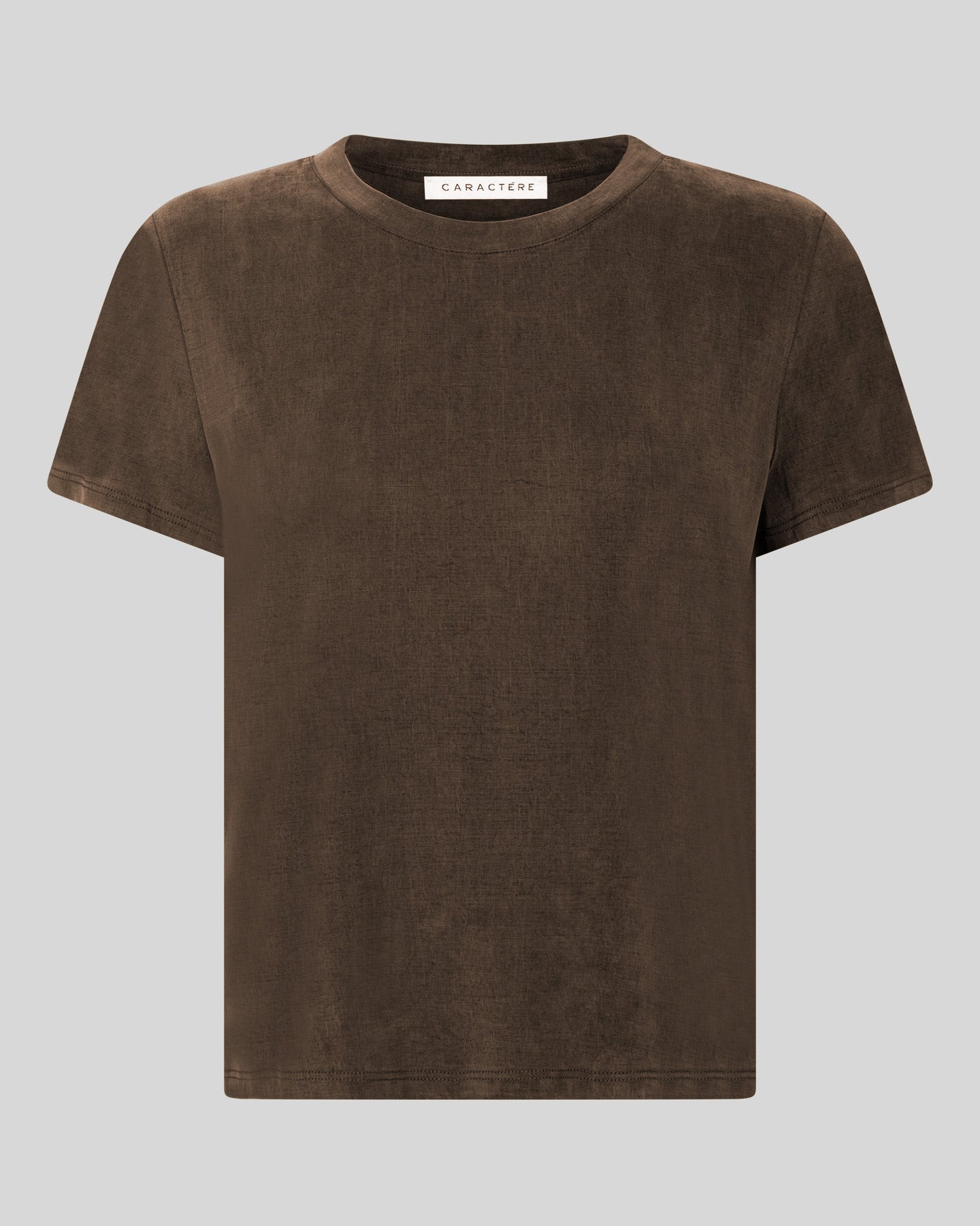 T-shirt in cupro - Caractère