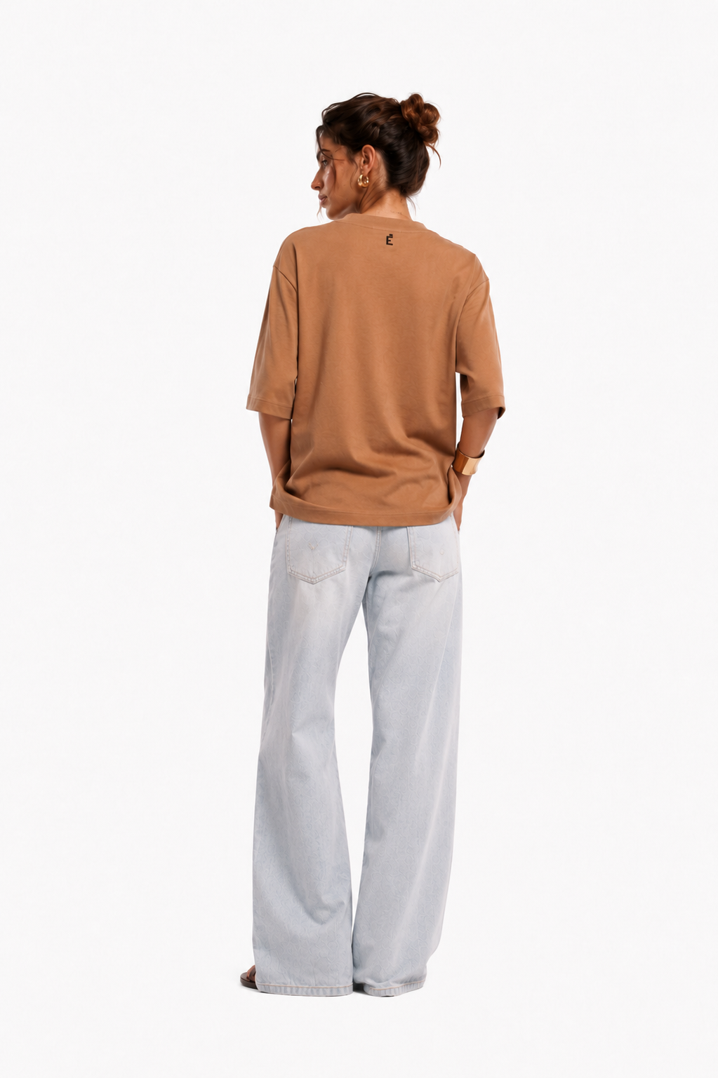 T-shirt oversize dal taglio morbido