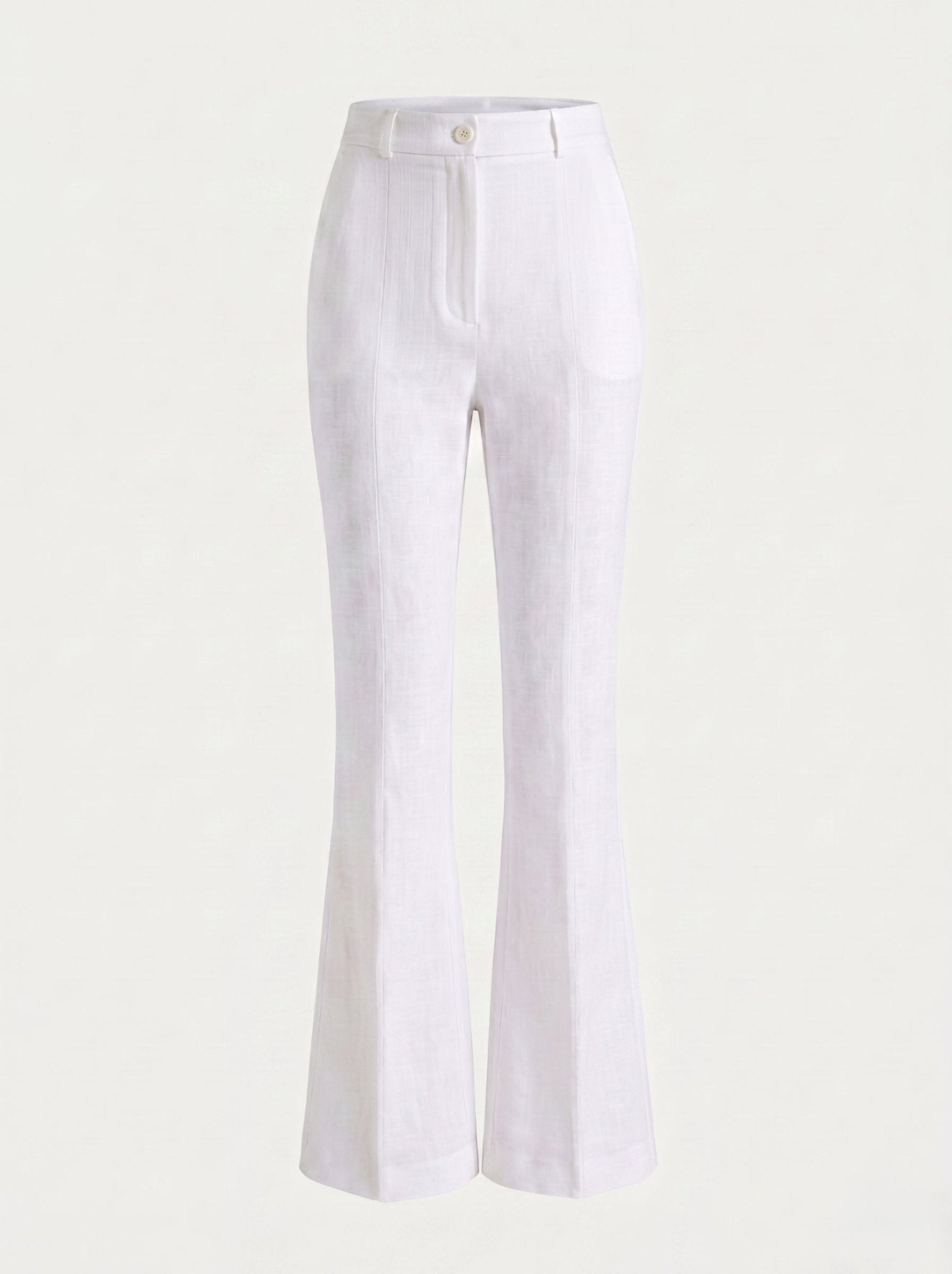 Tailleur Effetto Denim Giacca Doppiopetto e Pantalone a Trombetta - Caractère