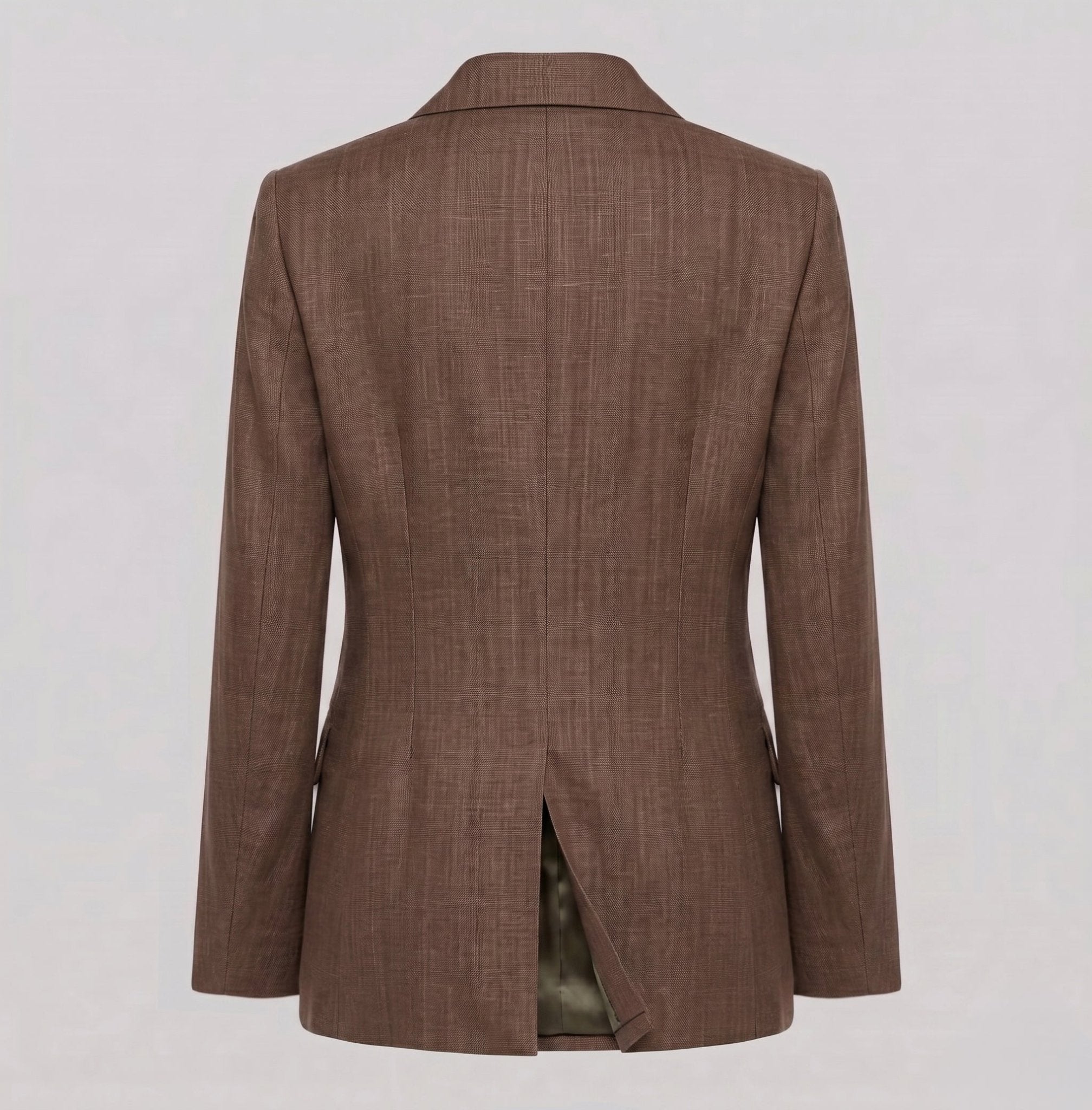Tailleur Effetto Denim Giacca Doppiopetto e Pantalone Dritto - Caractère