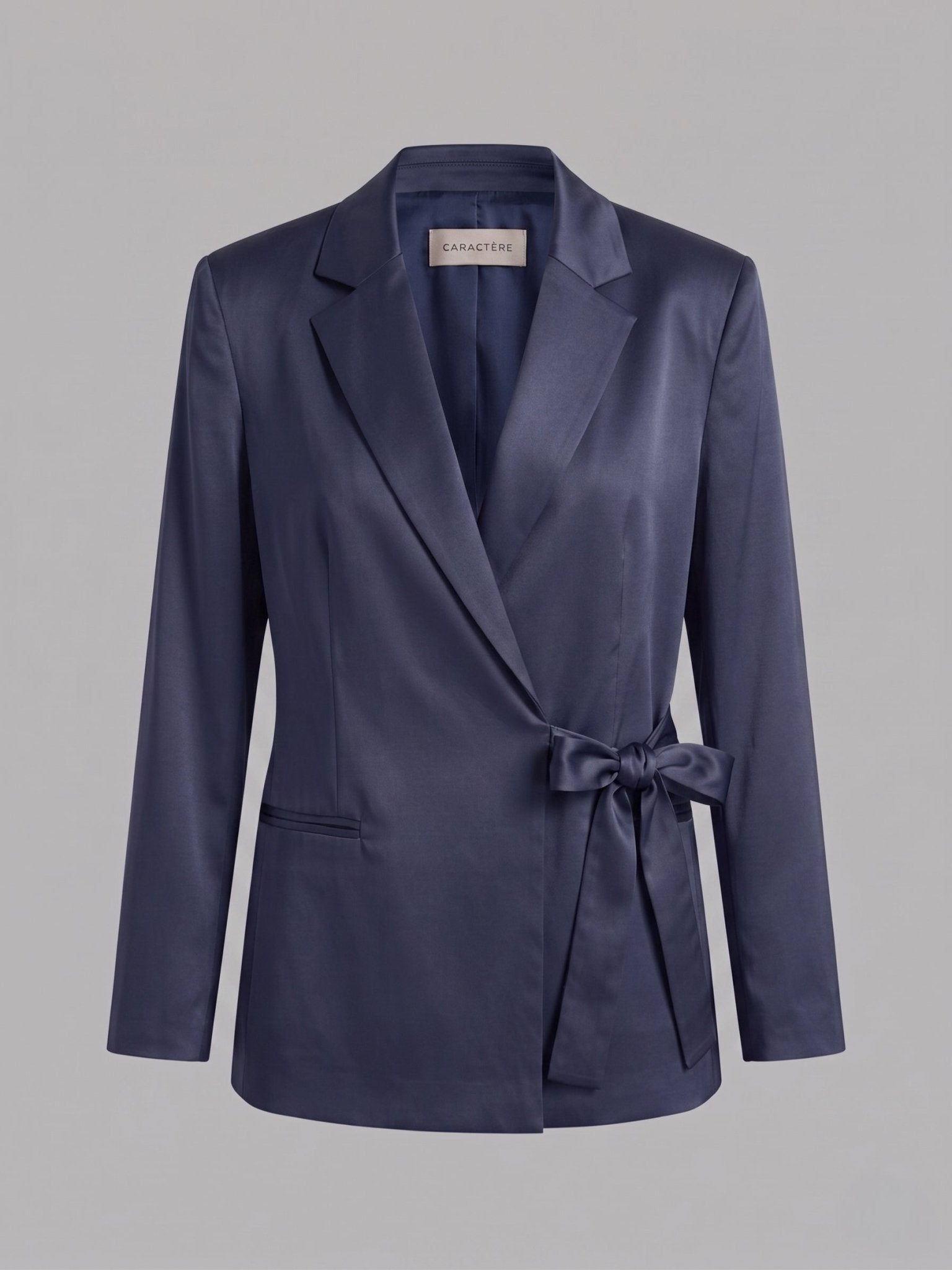 Tailleur in Cotone Giacca con fiocco e Pantalone a Sigaretta - Caractère