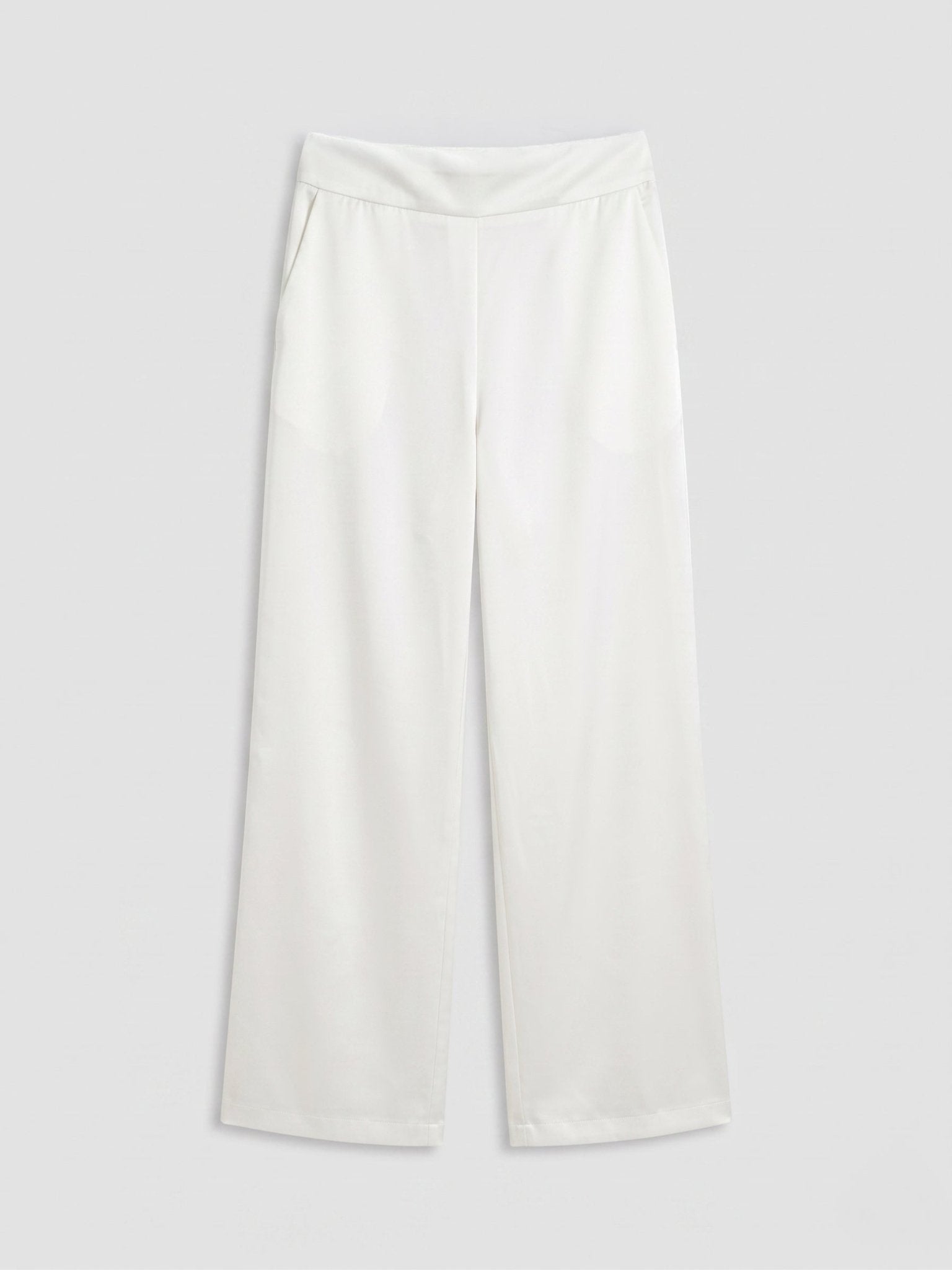 Tailleur in Cotone Giacca Monopetto e Pantalone Largo - Caractère