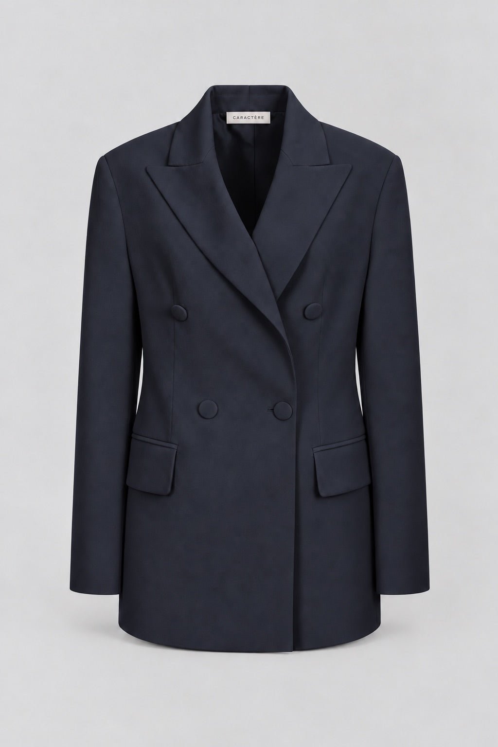 Tailleur in crepe giacca over e pantalone palazzo - Caractère
