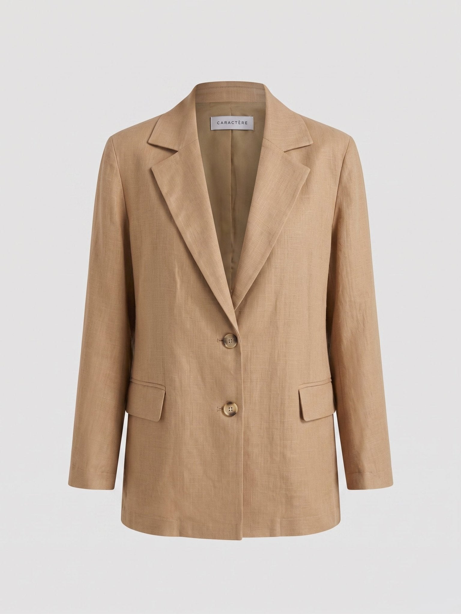 Tailleur in Lino Giacca Monopetto e Pantalone Dritto - Caractère