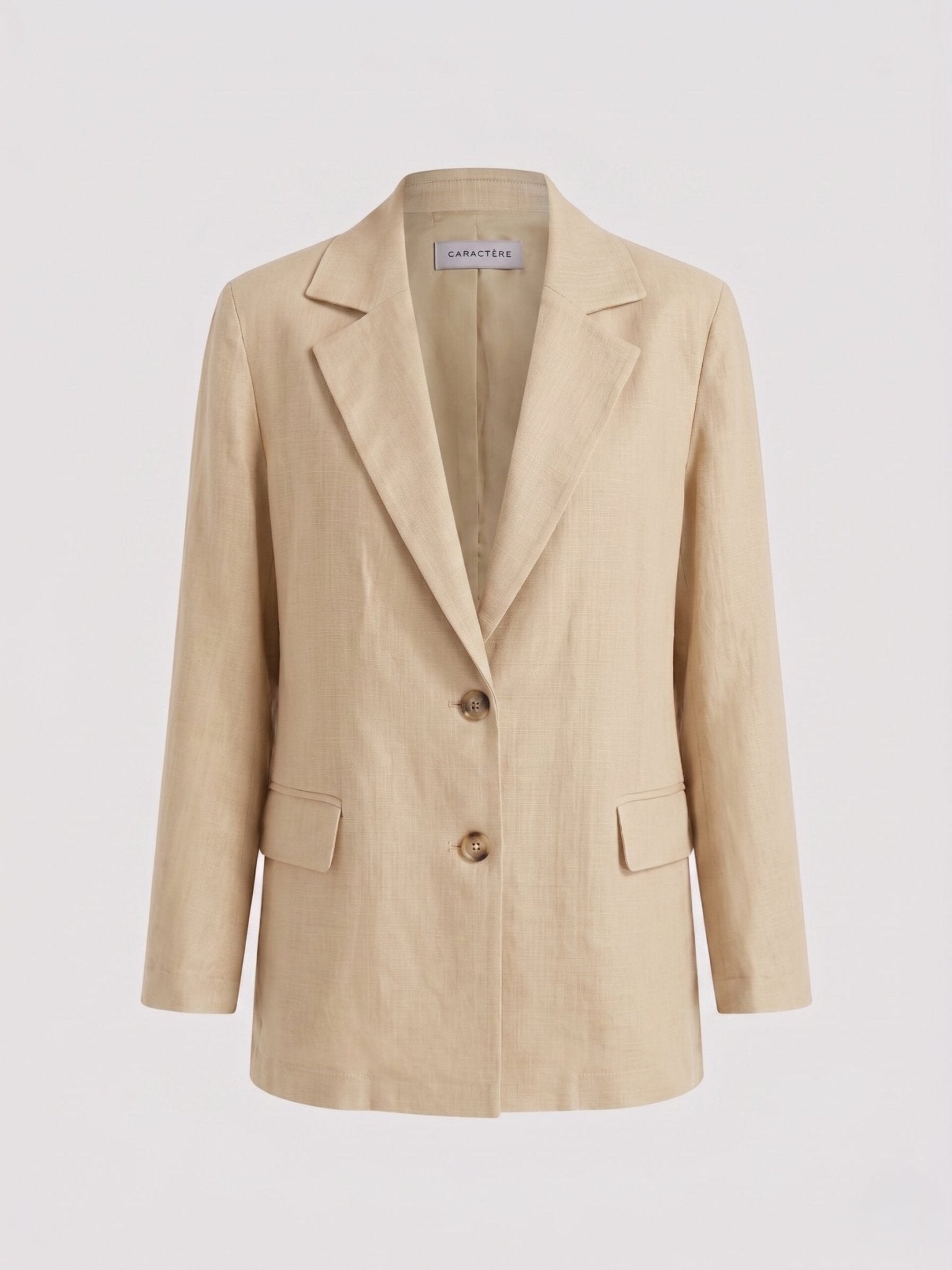 Tailleur in Lino Giacca Monopetto e Pantalone Dritto - Caractère
