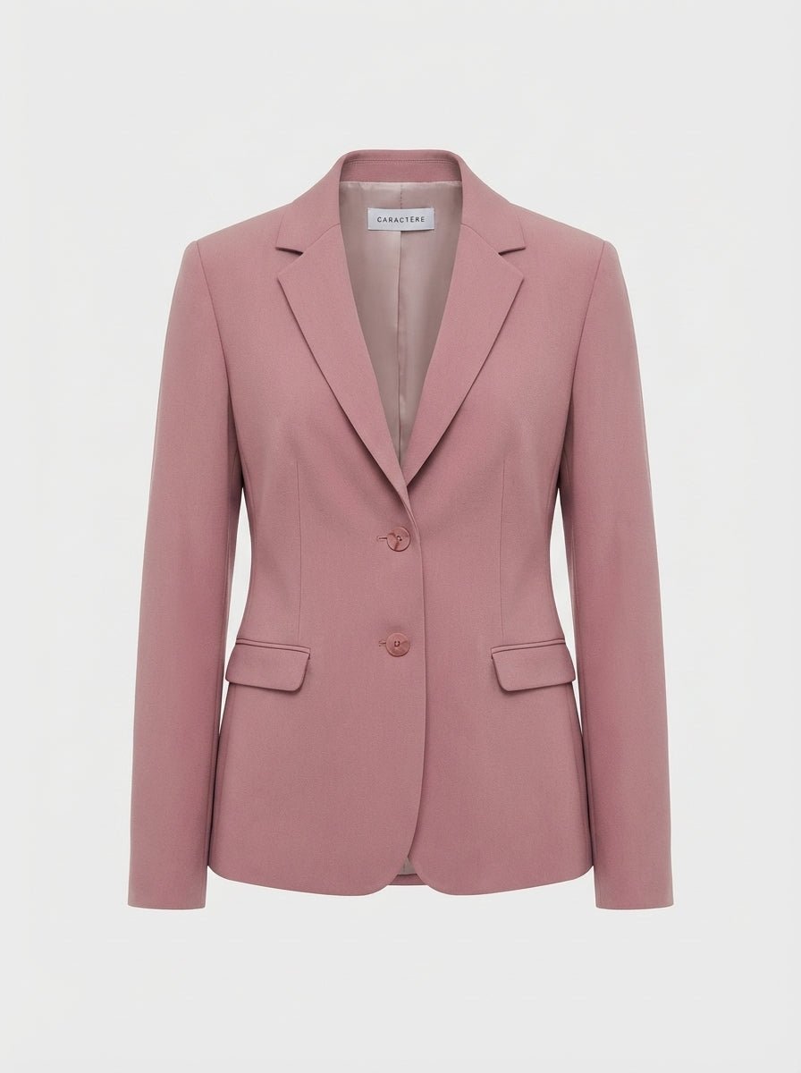 Tailleur in Tweed Giacca monopetto e Pantalone a zampa - Caractère
