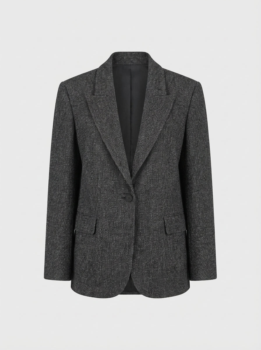 Tailleur in Tweed Giacca monopetto e Pantalone Dritto - Caractère