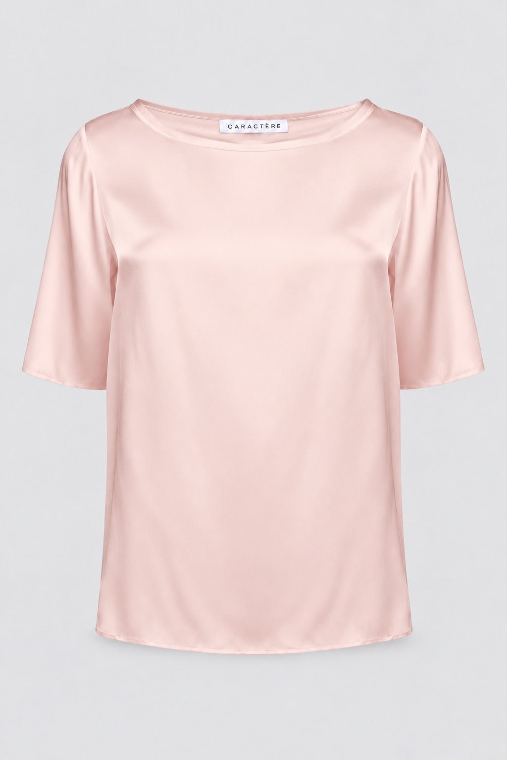 Top Donna a Manica Corta con Scollo a Barchetta – Luminoso e Raffinato - Caractère