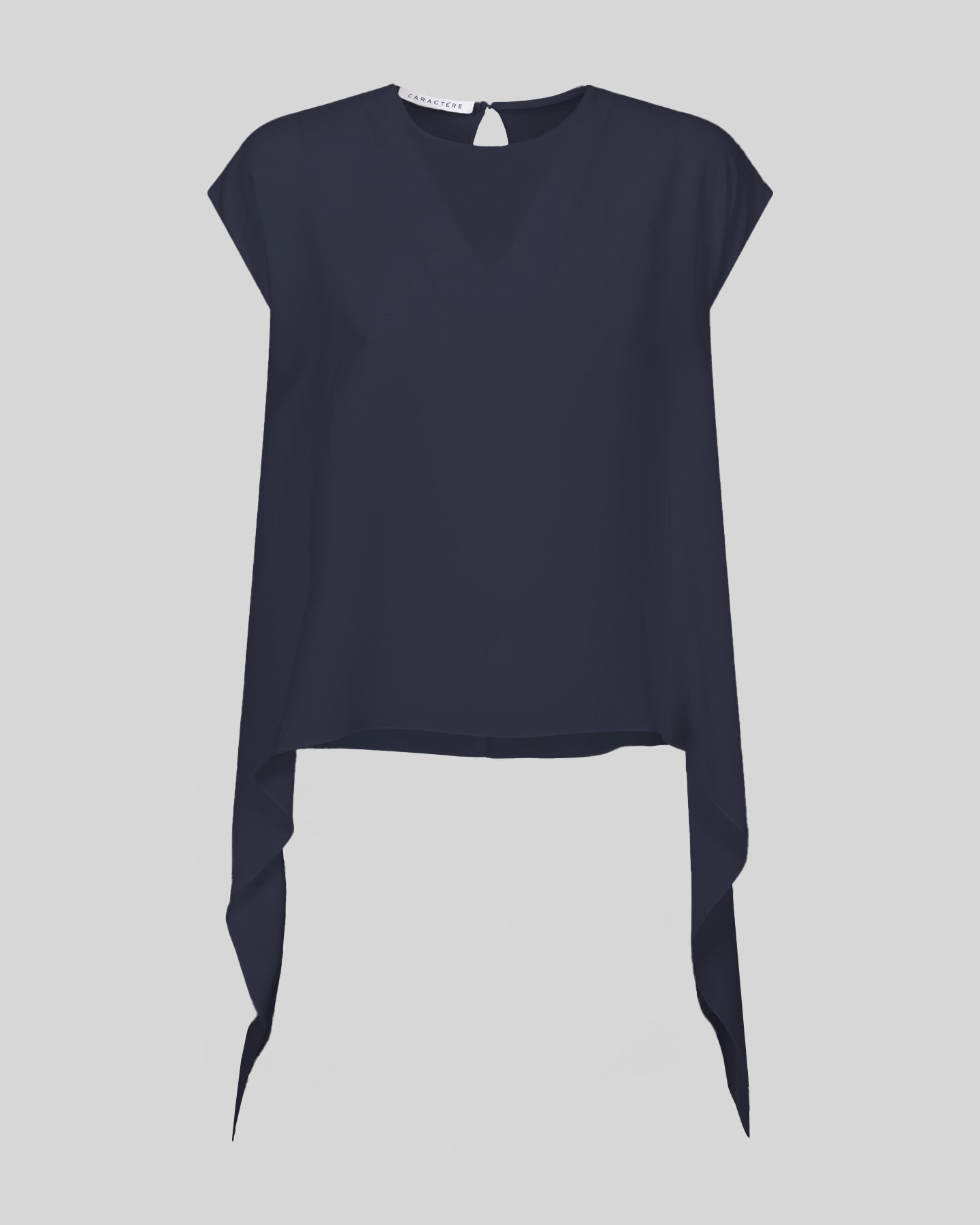 Top in crepe - Caractère