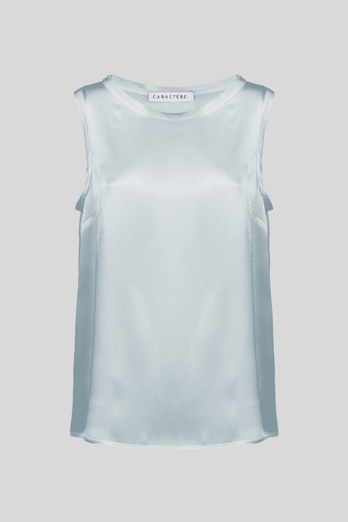 Top in raso misto seta - Caractère