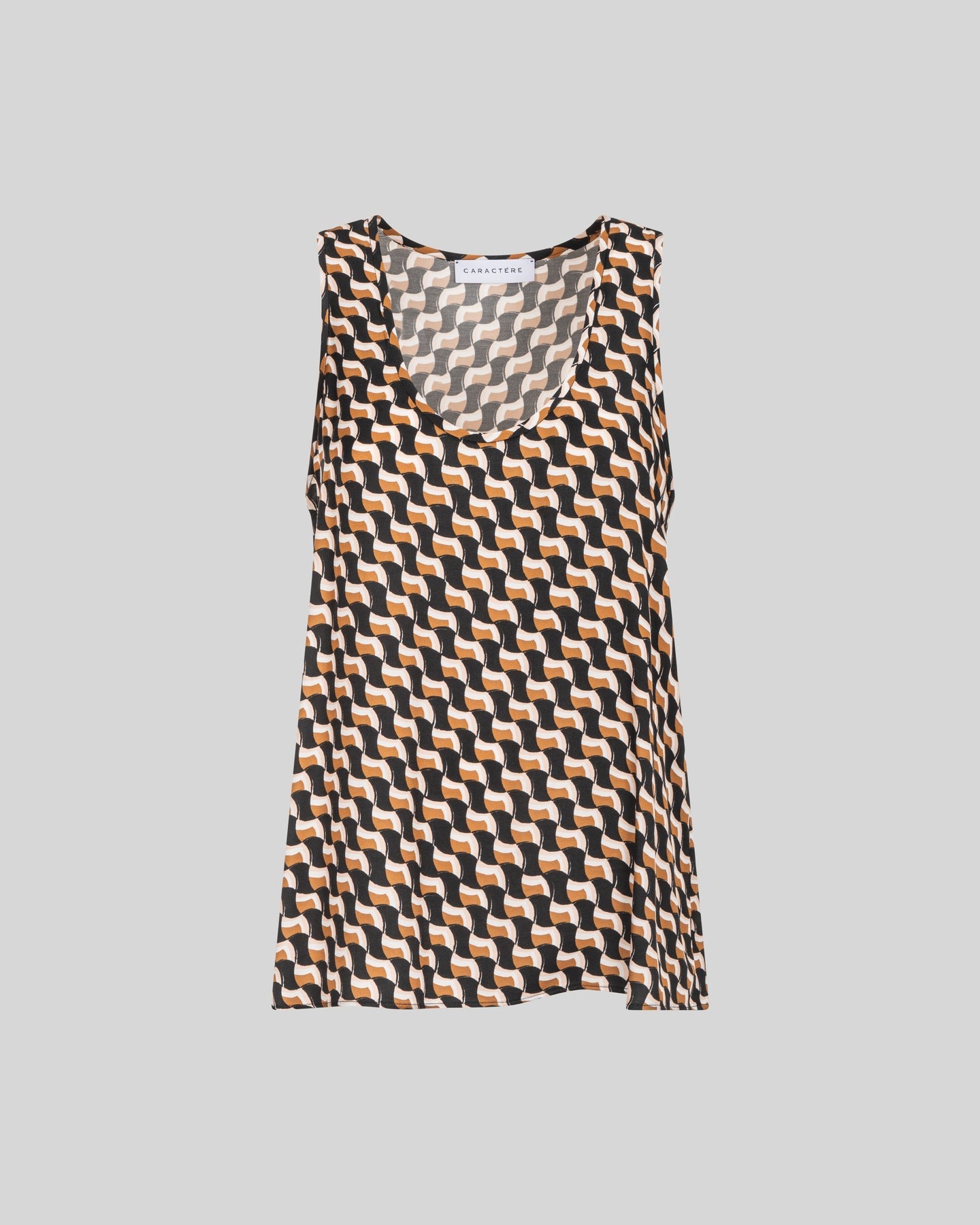 Top senza maniche con scollo rotondo - Caractère